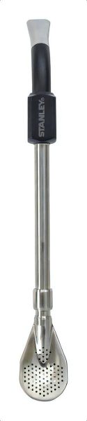Bombilla Para Mate Stanley Spoon Acero Inoxidable Negra - Imagen 3