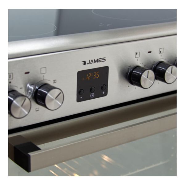 Cocina James C-203a V Tks Inox Vitrocerámica Inoxidable - Imagen 3