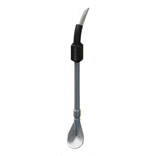 Bombilla Para Mate Stanley Spoon Acero Inoxidable Negra