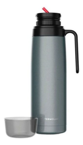 Termo Revolution Termolar 1l Inoxidable Garantia 5 Años Gris - Imagen 2