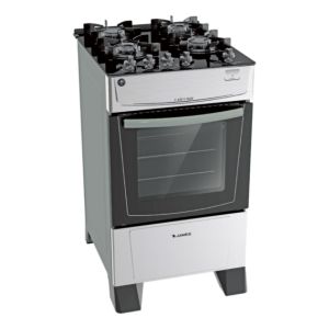 Cocina James C 690 V Inox Mesada De Vidrio Negro Kirkor
