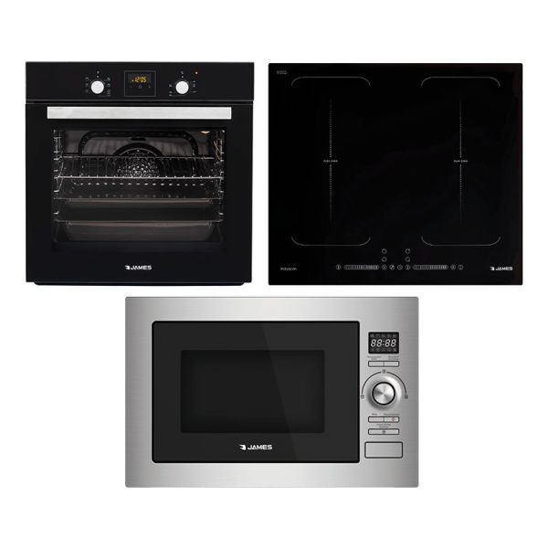 Anafe Inducción Y Horno Y Microondas De Empotrar James