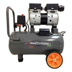 Compresor Sin Aceite 24l 3/4hp 550w 8bar Gladiator Kirkor