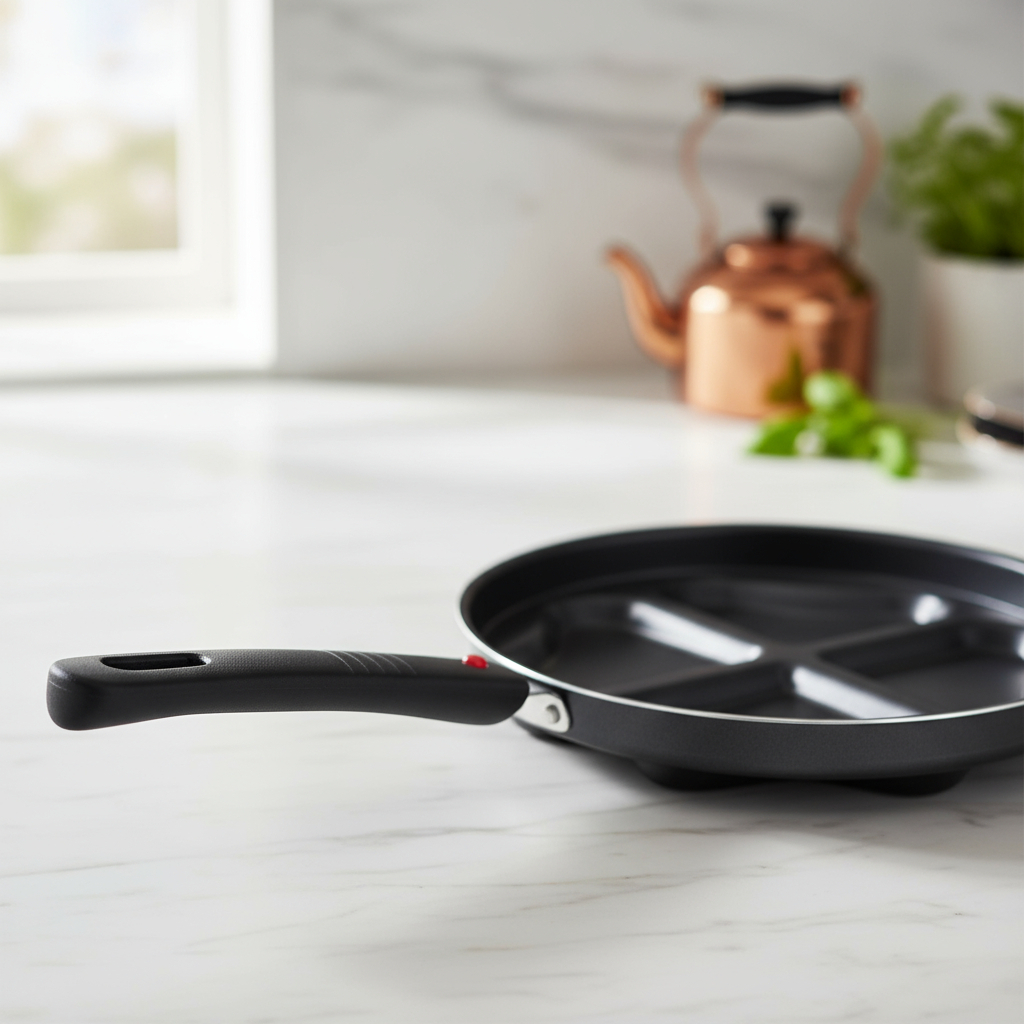 Sartén Y Molde C/divisiones Corazon 24 Cm - Papilla - Imagen 3