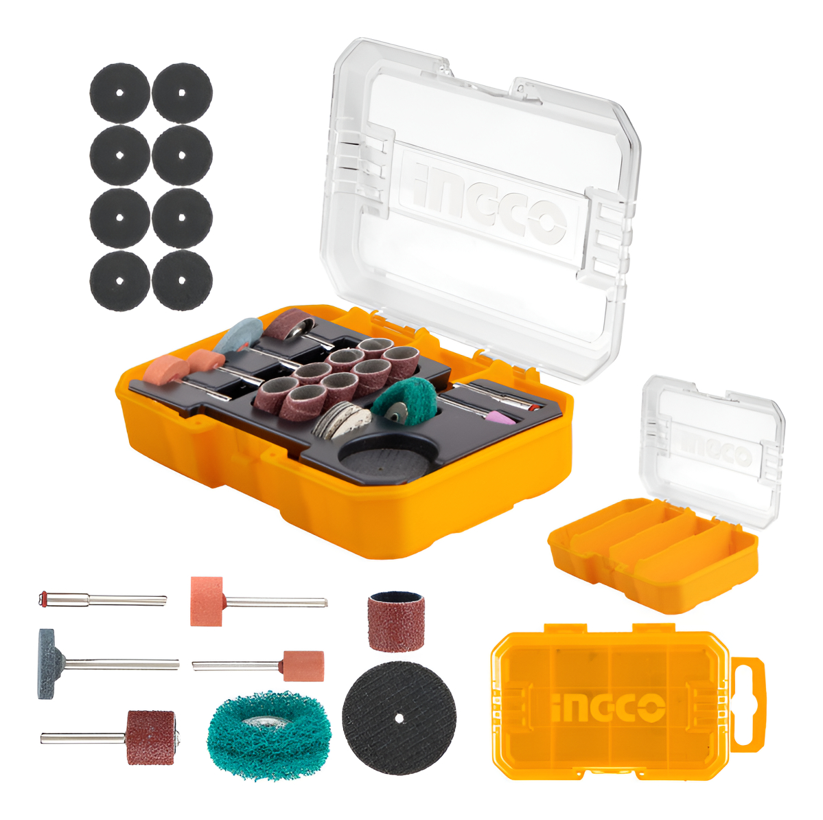 Set X 32 Accesorios Mini Torno Ingco Akmg5031