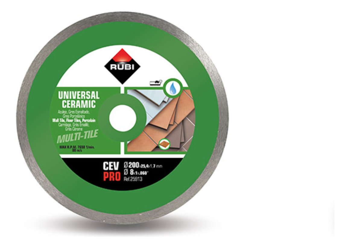 Disco Diamantado C200 C/humedo Rubi 25913
