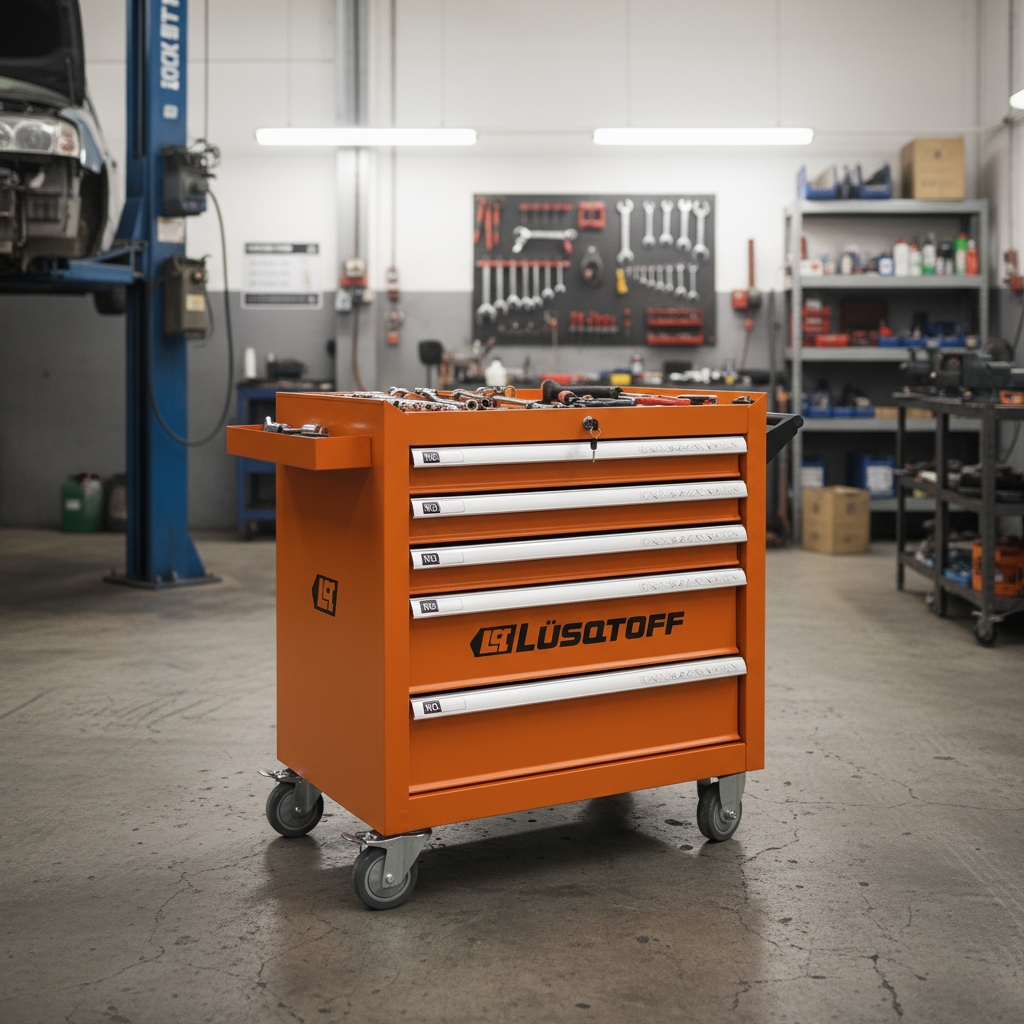 Carro Gabinete Porta Herramienta Lusqtoff Gml5-8 Profesional - Imagen 2