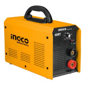 Ff Soldadora Inverter Ingco 160 Amp Industrial Igbt + Careta Color Amarillo Frecuencia 50 Hz/60 Hz