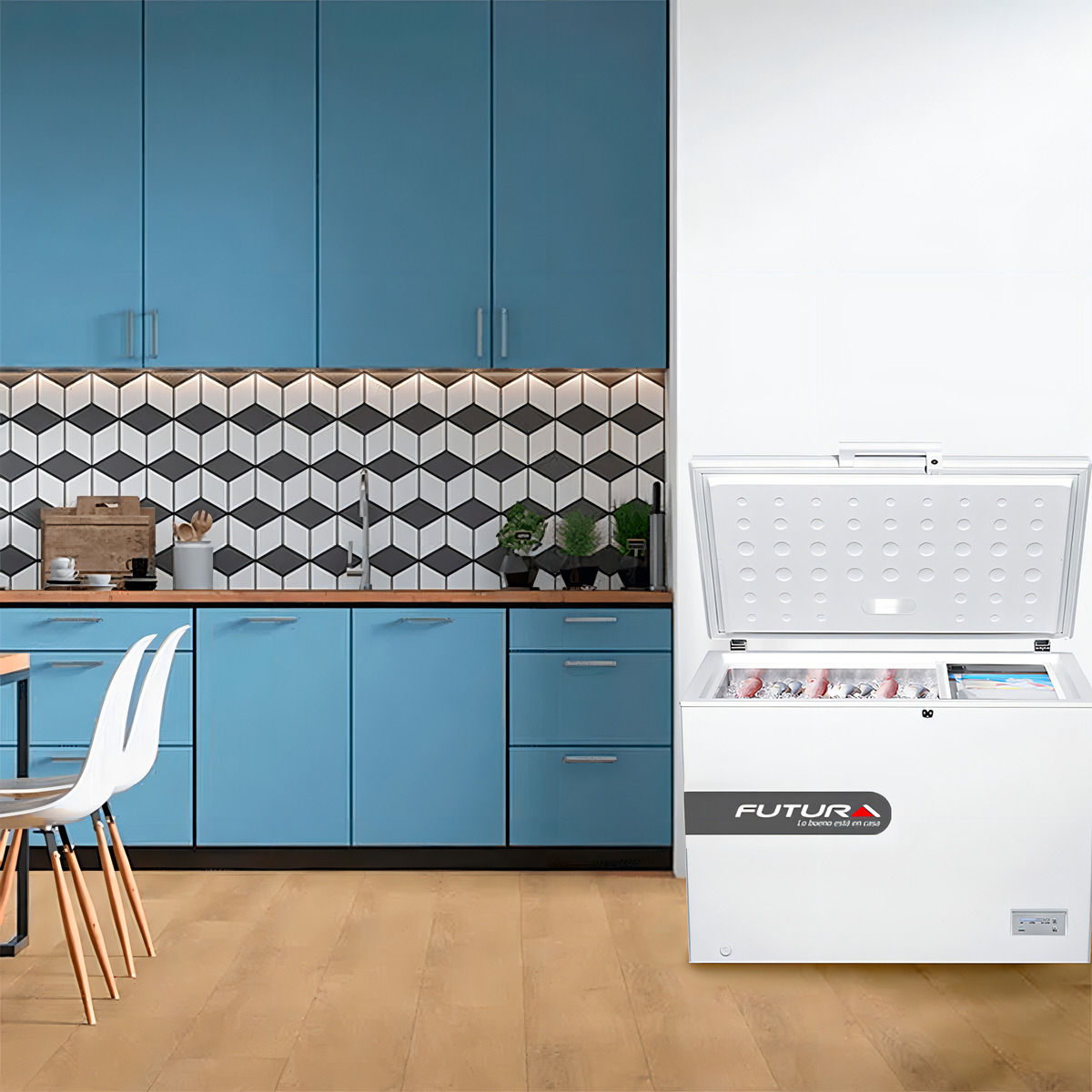 Freezer Horizontal Futura Fut-frh290 287lt Doble - Imagen 4