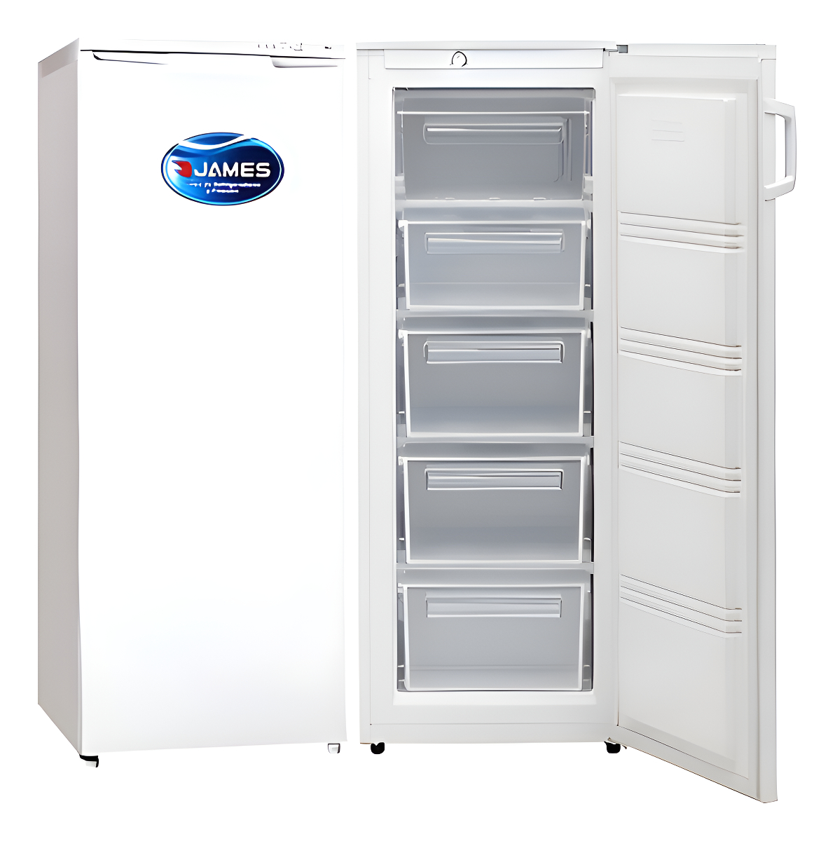 Freezer Vertical James J261kn 5 Cajones 187 Lts