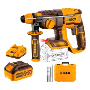 Rotomartillo A Bateria 20mm 4 Funciones Ingco Crhli202081