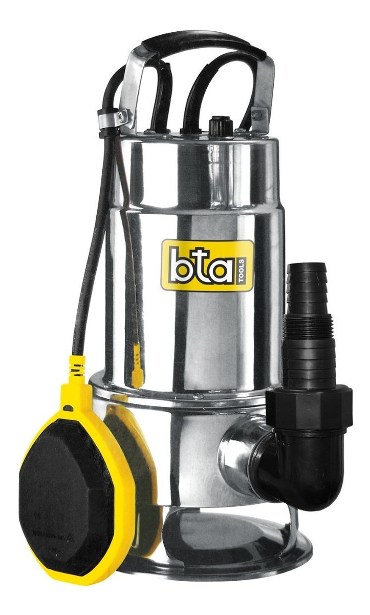 Bomba Sumergible Bta 195090 Agua Sucia 900w 240l/min Acero Inoxidable - Imagen 3
