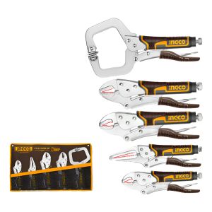 Set X 5 Pinzas Surtidas Herramientas Manuales Ingco Cos23091