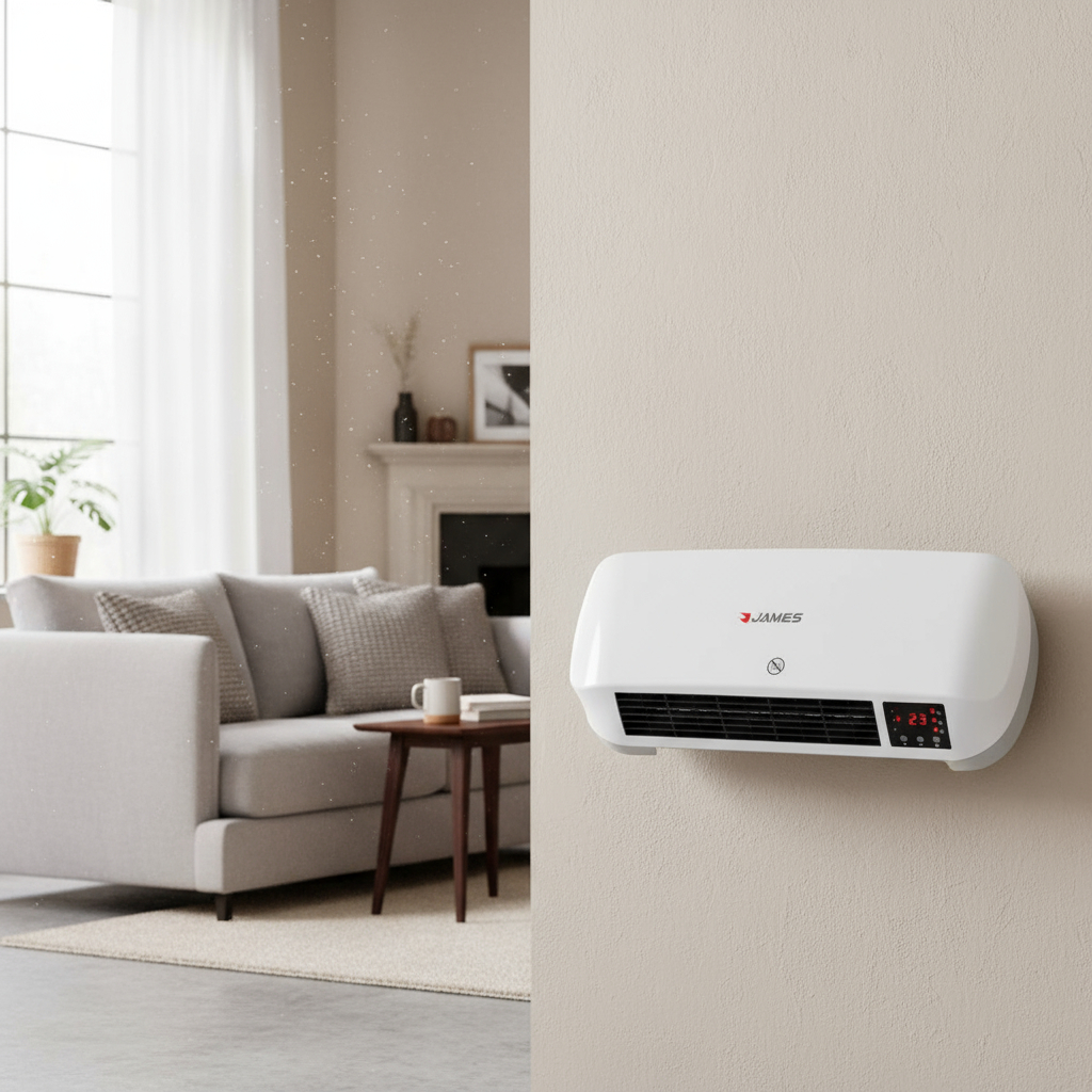 Estufas Caloventilador Split Pared James Cvtms 2000 Ptc - Imagen 2