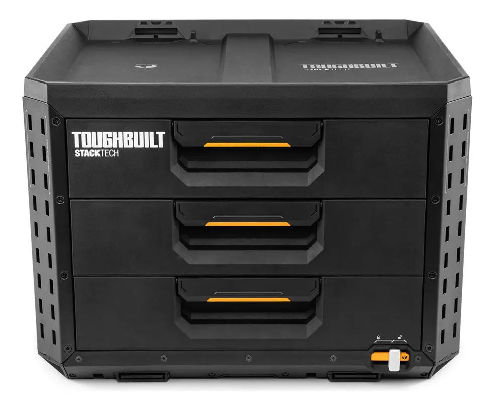 Cajón Con 3 Estantes Stacktech Tb-b1-d-70-3 Toughbuilt - Imagen 2