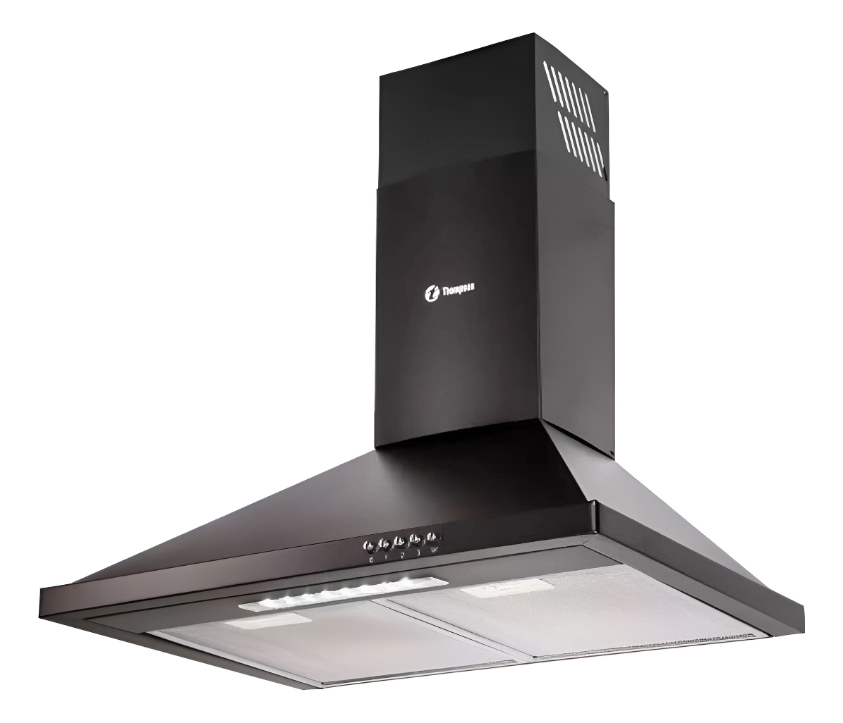 Campana Extractor 60 Cm Thompson Negra 60tf