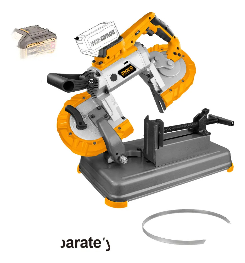 Sierra De Banda Sin Fin 20v A Bat 5 Sin Bat/carg Ingco - Imagen 3