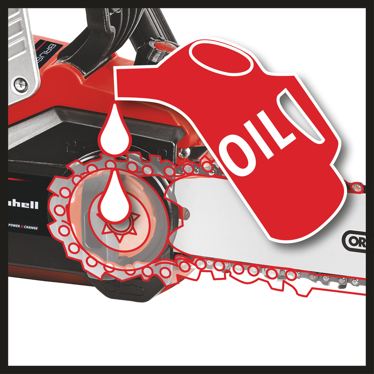 Motosierra Inalámbrica 36/35 + Cargador Y Baterías 4,0 Ah - Imagen 6