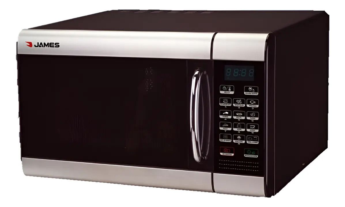 Horno Microondas James 31lts Digital Negro Inox J31mdgiu Con