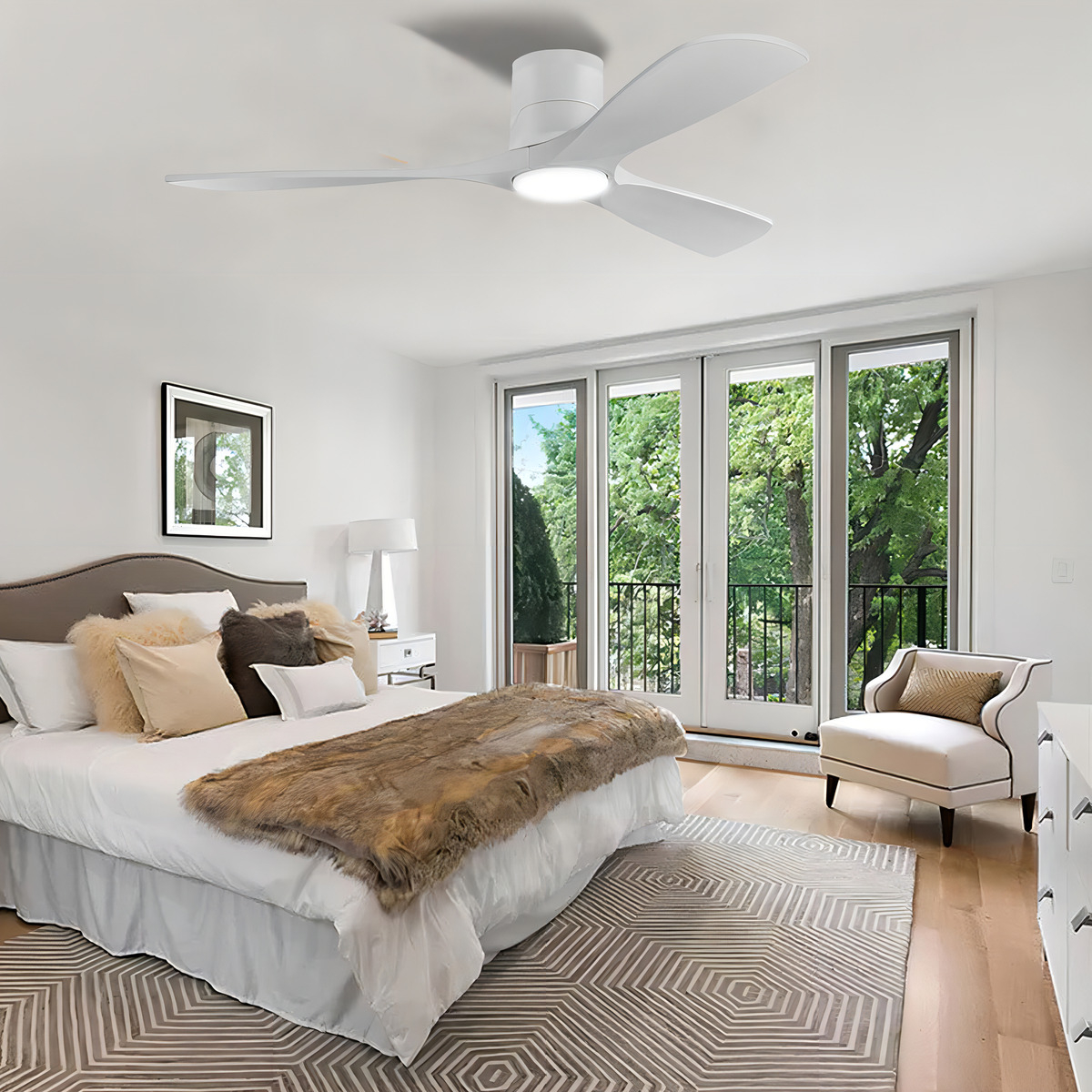 Ventilador De Techo James Vtl45 Control Timer 6 Velocidades - Imagen 2