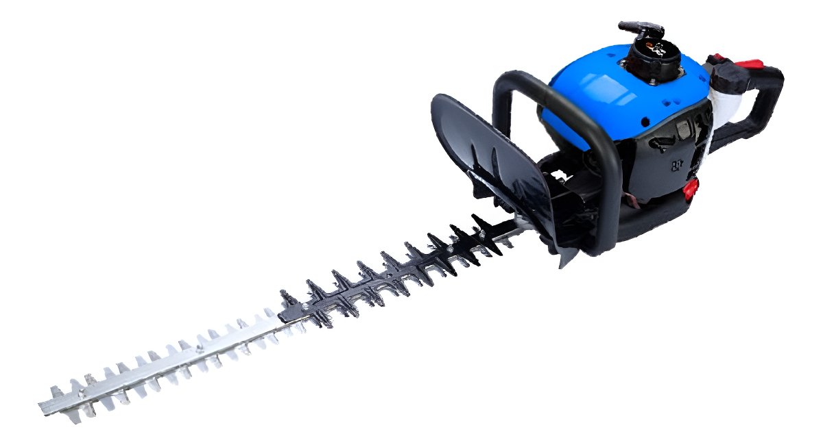 Cortacerco Gasolina Alpha Hoja Doble 60cm 22.5cc 1.1hp Color Azul