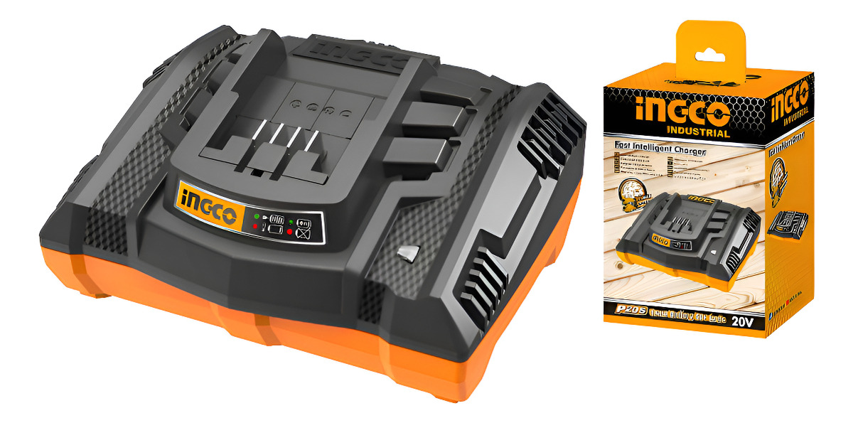 Cargador P20s 20v 4ah Ingco Fcli2003 Ferreteria
