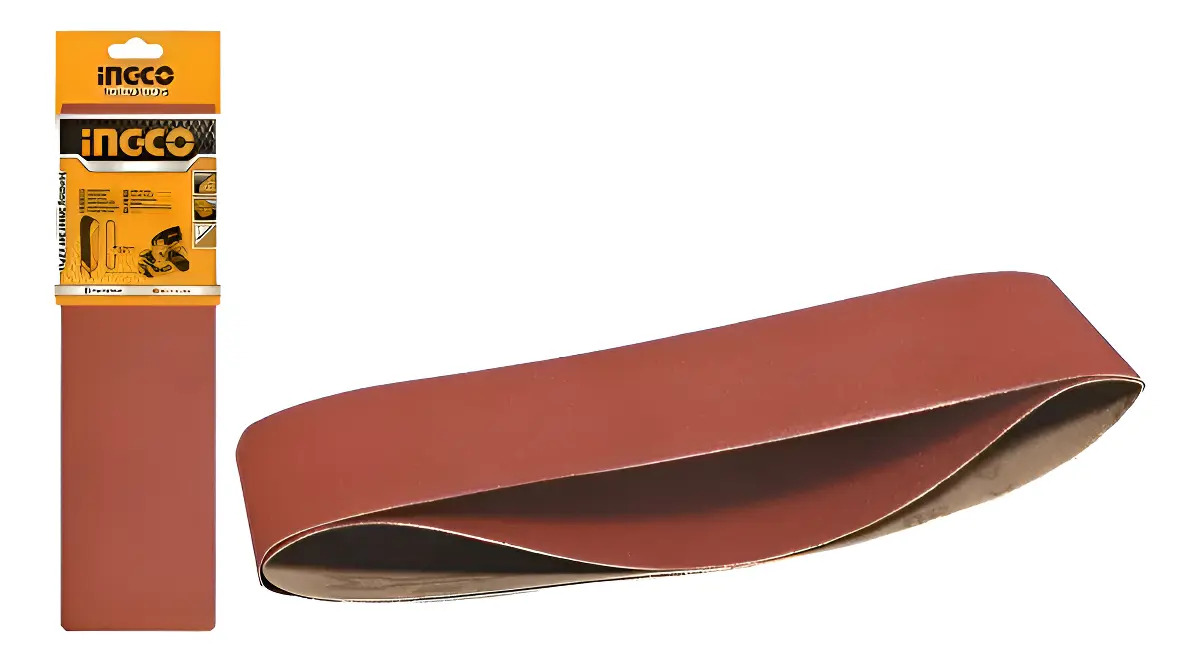 Lijas Banda X2 Unidades 610x100mm Grano 80 Ingco Bsp020801