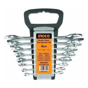 Juego 8 Llaves Doble Boca 6-19mm Ingco Industrial Hkspa1088
