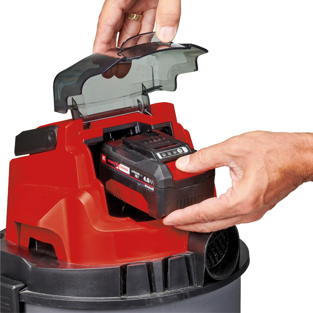 Aspiradora Inalámbrica Tc-vc 18/15 + Cargador Y Bat 4,0 Ah - Imagen 3