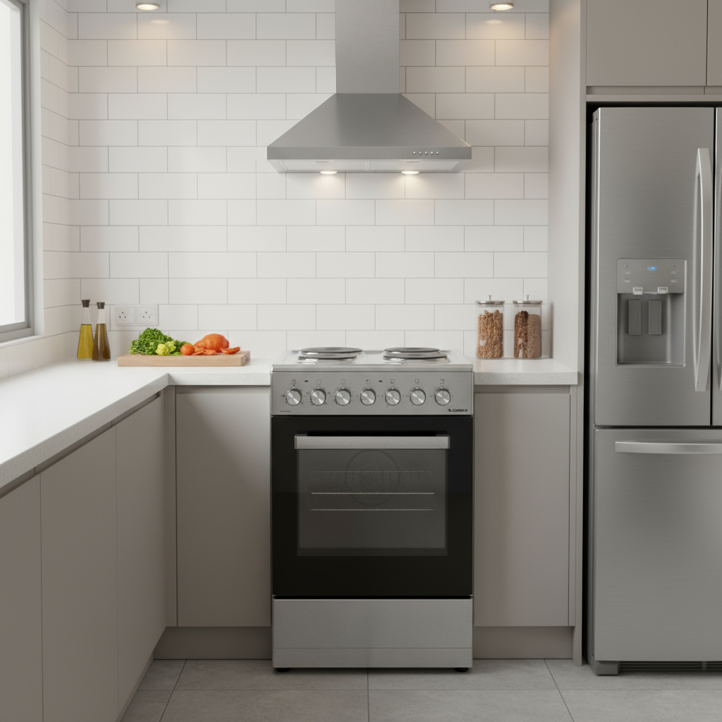 Cocina Electrica James Modelo C-801 A Rtks Inox - Frente Ace - Imagen 3