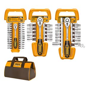 Set 57 Piezas Crique Y Dados Con Bolso Ingco Cos23092