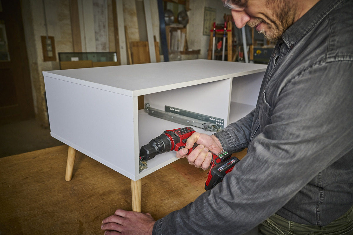 Taladro Percutor Inalámbrico En Kit Einhell Rojo - Imagen 8