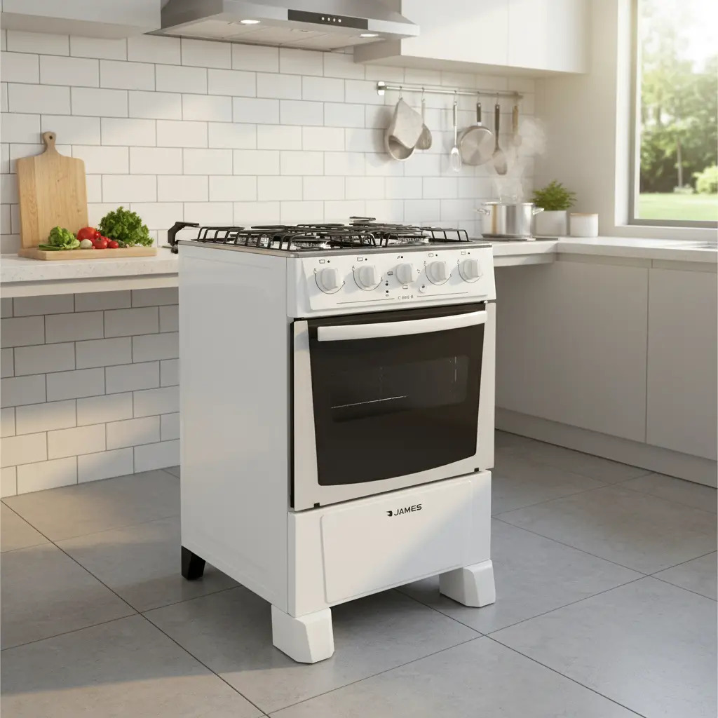 Cocina James Combinada Blanca C205b - Imagen 2