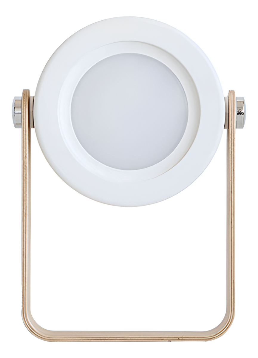 Lámpara Mesa Pant.plegable Inalámbrica Usbc Blanca