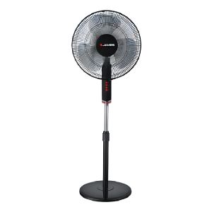 Ventilador James De Pie Vp170bk 130 Cm 3 Velocidades 40 Cm Negro Plástico
