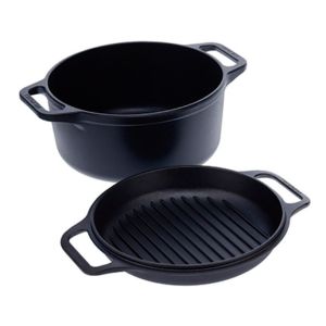 Olla Victoria C/tapa Doble Uso 6l/26cm C/asas Kirkor