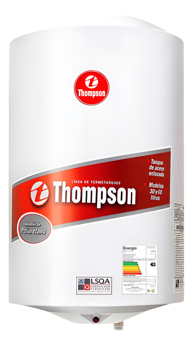 Calefon 30l Thompson Termotanque Acero