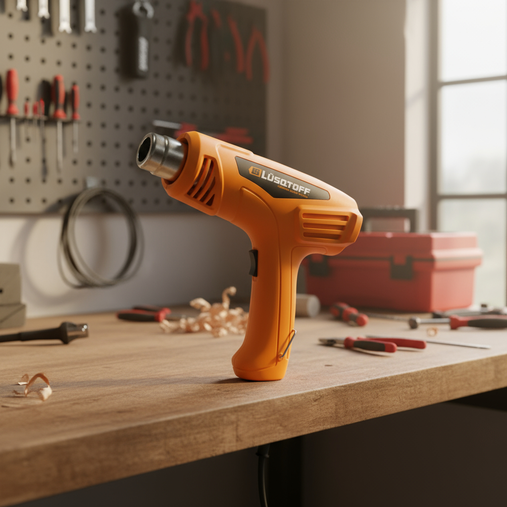 Pistola De Calor 1600w Lusqtoff Pcl1600-7 + Accesorios - Imagen 3