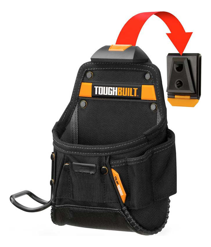 Cartuchera Clavera Con Porta Martillo Y Clip Tb-ct-24 Toughb