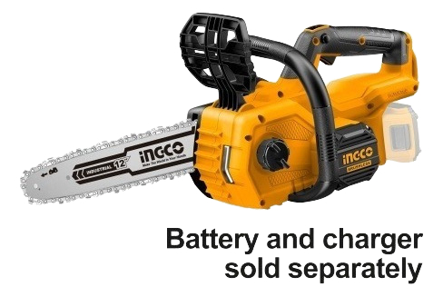 Electrosierra Motosierra 20v A Bateria Ingco Cgsli20128 - Imagen 3