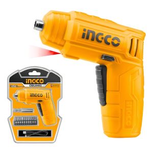 Ingco Atornillador Inalambrico Ionlitio 4v Csdli0402 Amarillo