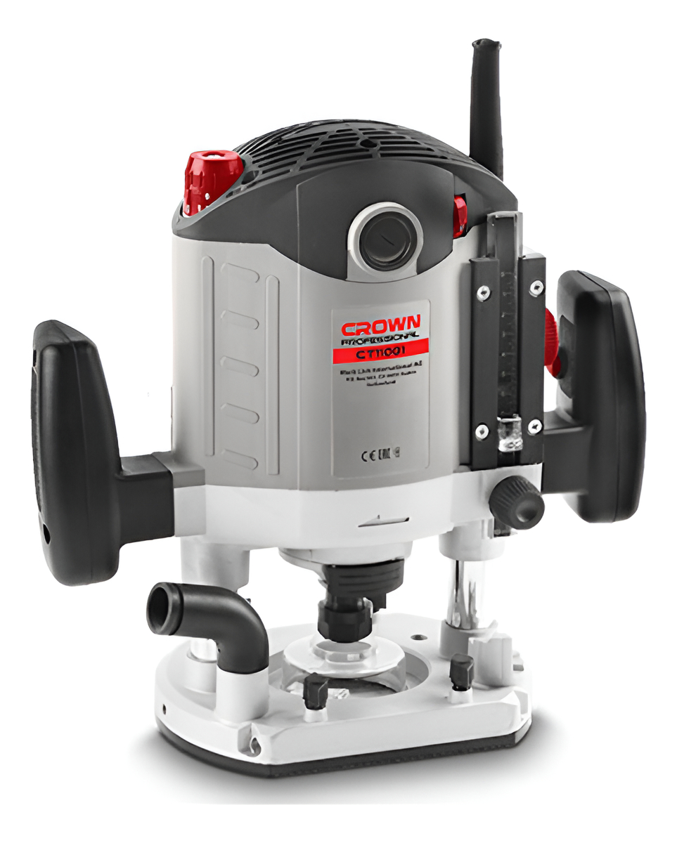 Router Fresadora Tupi 2100w 6/8/12mm Crown Ct11001