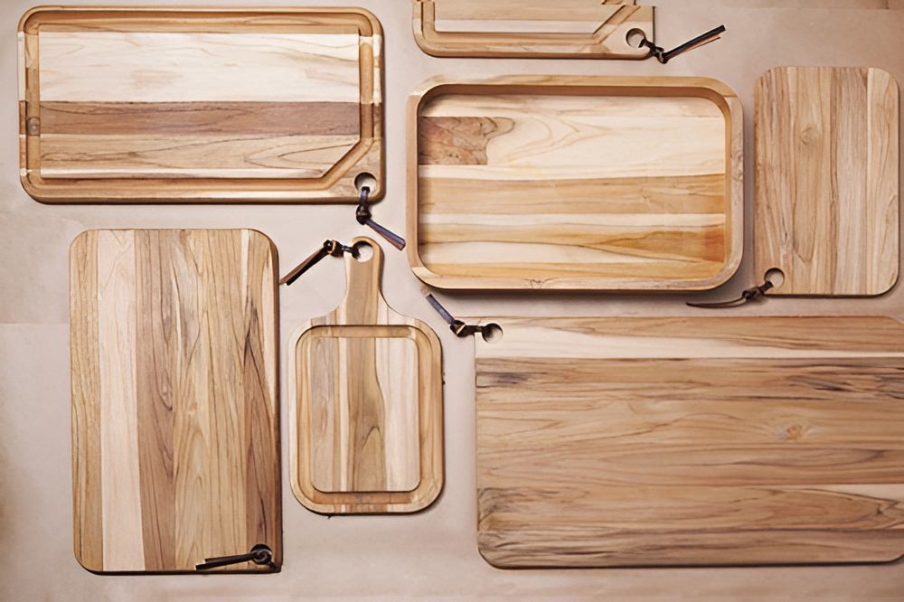 Tabla De Madera Tramontina Rectangular 60x36cm Asado Picada - Imagen 2