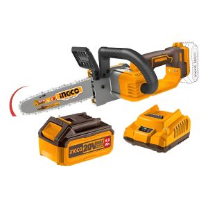 Motosierra 8 P 20v + Bateria 4 + Cargador Ingco Cgsli