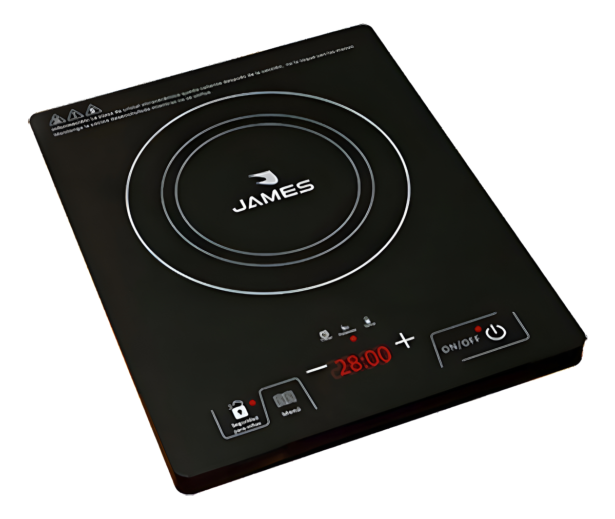 Anafe Eléctrico Portatil James Cij-20 1 Hornalla