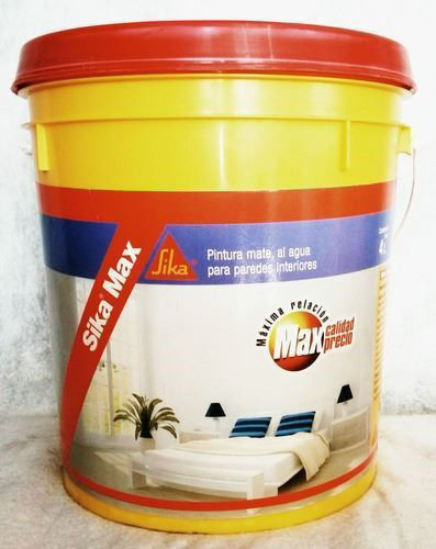 Pintura Latex Pared Interior Sika Max 18 Lt Calidad Oferta - Imagen 2