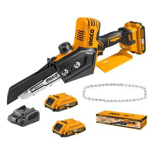 Mini Motosierra Ingco C Bat Y Cargador P20s 20v Cgsli20686
