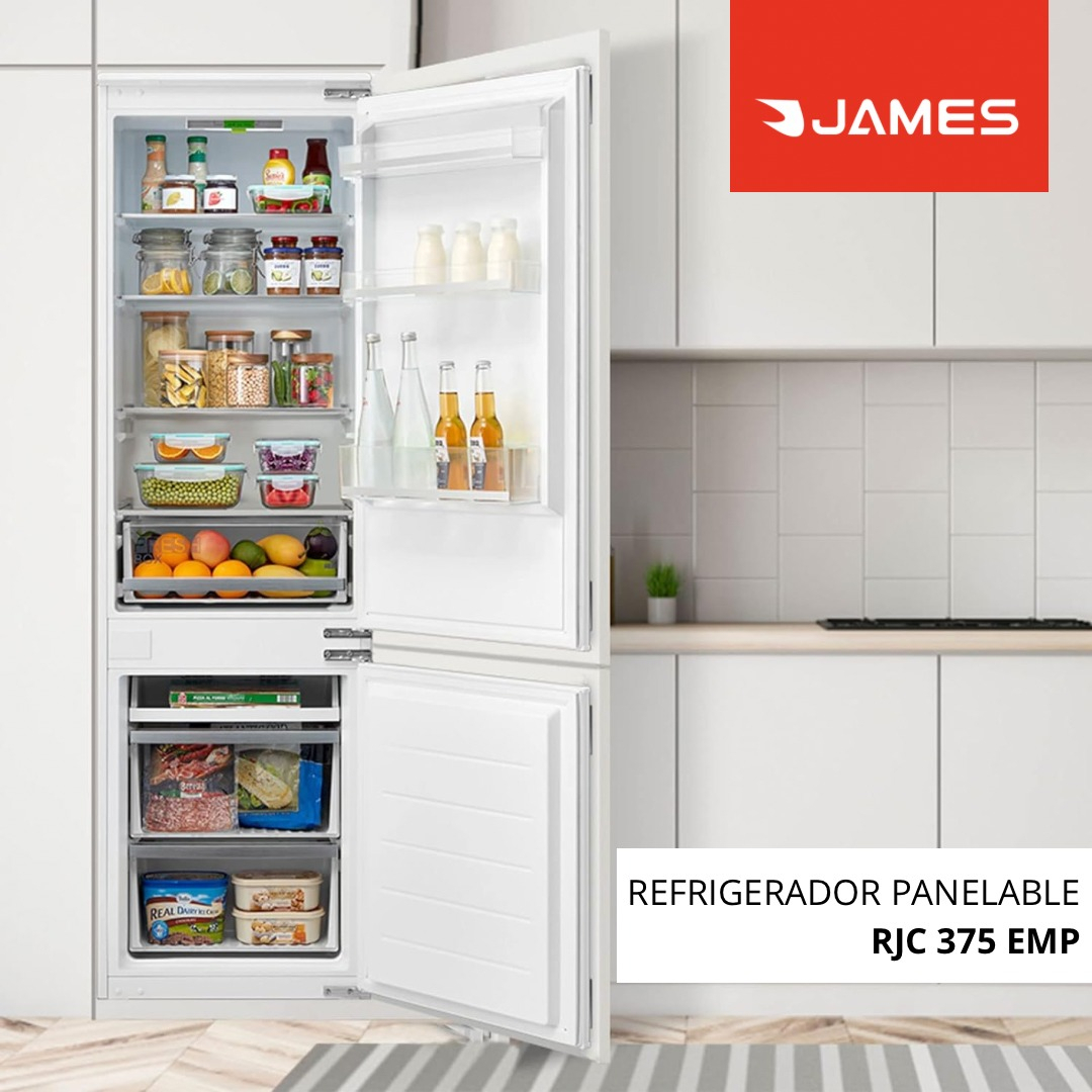 Refrigerador James Panelable Rjc 375 Emp Frio Húmedo 269 Lts Color Sin Color - Imagen 3