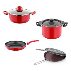 Juego Batería De Ollas 6 Piezas - Papilla - Punto Home & Gar