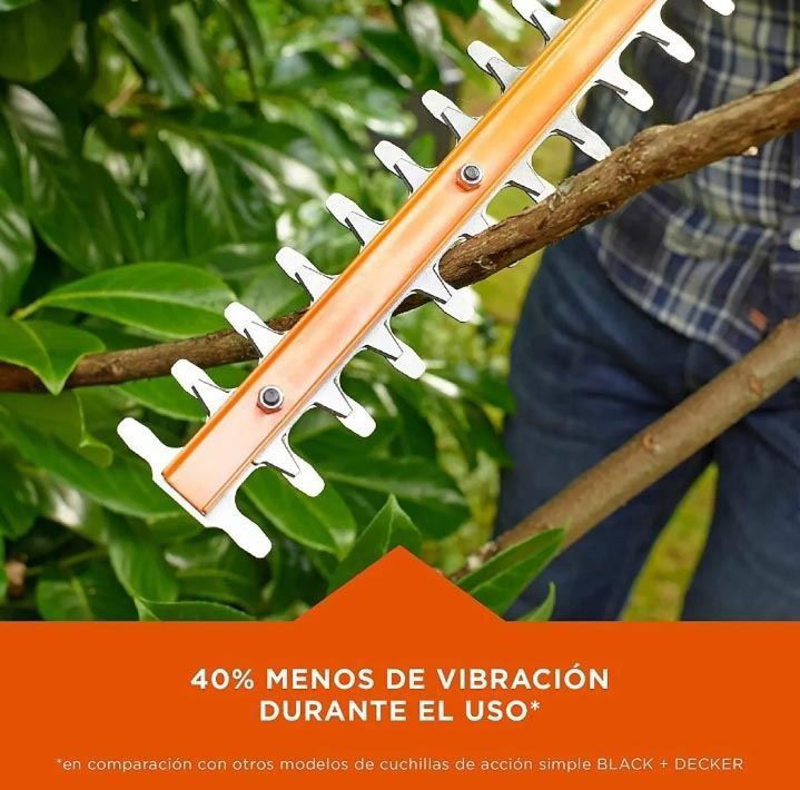 Cortacercos Podadora De Cercos Black + Decker Beht201k - Imagen 6